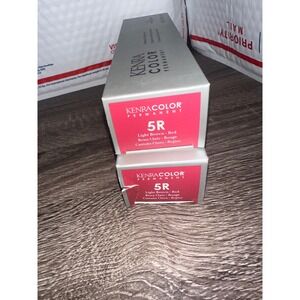 Kenra Color Permanent Hair Color 5R Light Brown Red Professional Dye